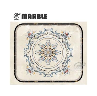 China Nature Natural Top Private Marble Villa Style Palace Floor Design Waterjet Pattern Made In China Factory for sale