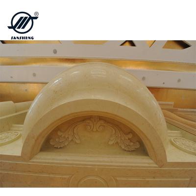 China Modern Handed Flower Marble Antique Natural Stone Carving for sale