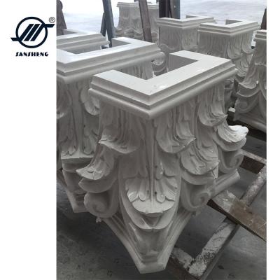 China Good Price Marble Columns House Modern Decorative Pillars Designs Stone Column Base For Sale for sale