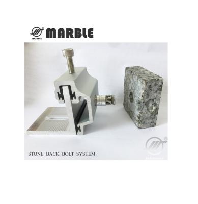 China Stainless Steel Mature Marble Stone Back Bolt Installation Reinforcement Technology Pendant System for sale