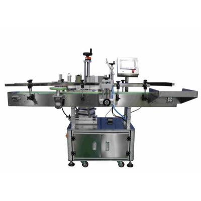 China High Speed ​​Automatic Sticker Labeling Machine Food Adhesive Sticker Marking Round Bottle Labeling Machine for sale