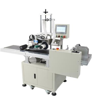 China Food Sticker Paper Label Sticking Automatic Horizontal Labeling Machine for sale