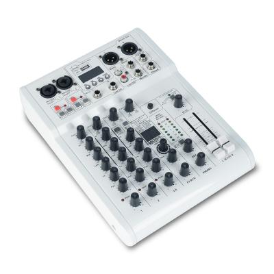 China All: New Type Professional Digital Mixer PRMX6 6 Channels Sound System +22dBu Mixer for sale