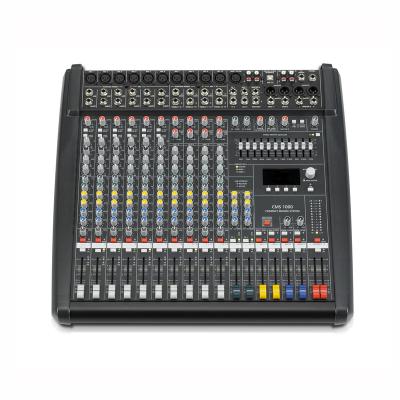 China Processor Interface Studio Mixer 10 Channels Audio Mixer 642*587*252mm for sale