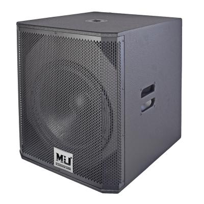 China JK18 Large MDF Speaker System DJ Single Passive 18 Inch Bass Subwoofer for sale