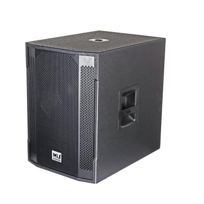 China 18 Inch Outdoor Single Plywood Speaker System Active Plywood Show Subwoofer for sale