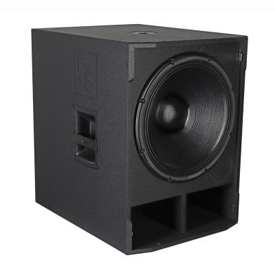 China Active plywood music studio equipment full set speaker 18 inch single plywood DJ subwoofer for sale