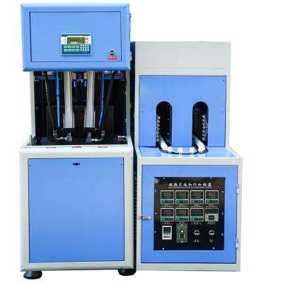 China Bottle china manufacturer two cavity 800 BPH 2L semi-automatic bottle blow machine price for sale