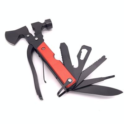 China MULTI FUNCTIONAL MULTI FUNCTIONAL DIY Tool Aluminum Outdoor Ax Self-Rescue Car Ax Tool Tactical Ax for sale