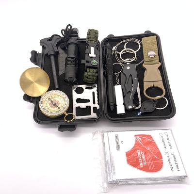 China New Camping First Aid Kit SOS Emergency Supplies Hazard A3 Survival Equipment for sale