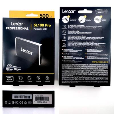 China Portable SSD Lexar Pro - USB 3.1 Type-C Gen2 SSD SL100 for sale