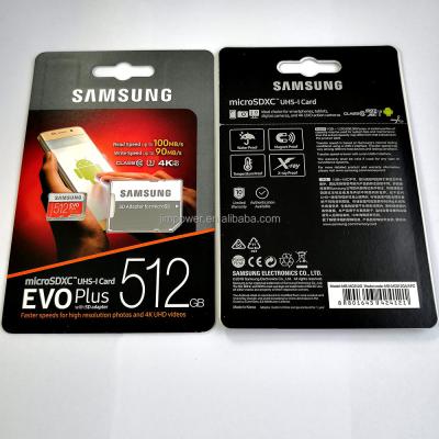 China More Samsung class10 MB-MC512GA TF512GB EVO (with adapter) MB-MC512GA for sale