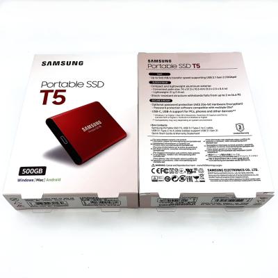 China Portable Type-C SSD Samsung SSD T5 Series Connector for sale