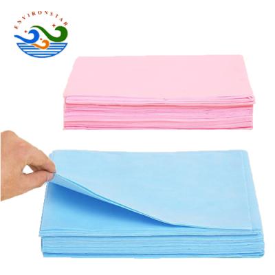 China CE Certificate 100% Anti-static Bulk Nonwoven Fabric Disposable Bedding Cover Bedding Sheets In Roll for sale