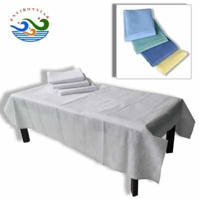 China Antistatic Antibacterial Hydrophobic Disposable Medical Nonwoven Sheet for Hospital for sale