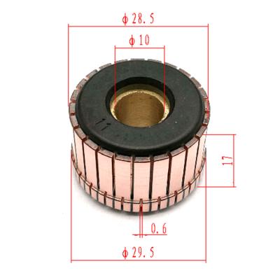 China Switch for machine tools armature motor OD28.5* ID10*H20.5-24 spline switch for machine tools armature motor, high quality and free samples for sale