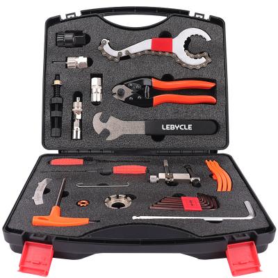 China Bicycle repair Lebycle Bicycle repair toolbox kits Bicycle repair toolbox kits General bicycle repair toolbox customization for sale