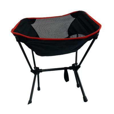 China Mini Camping Chair Wholesale Sea Steel Frame Foldable Outdoor Camping Garden Chairs Modern Lightweight Folding Fishing Beach for sale