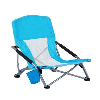 China Waterproof Lightweight Durable Portable Sea Chair Beach Backpack Customization Folding Folding Beach Chair for sale