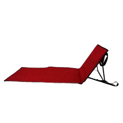 China OEM Portable Low Folding Sun Mat Sleeping Portable Low Folding Sun Lounger Goods Extended Tanning Outdoor Lightweight Mat for sale