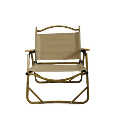 China Wholesale Waterproof Lightweight Portable Wooden Folding Camping Chair Beach Chair Patch Outdoor Furniture for sale