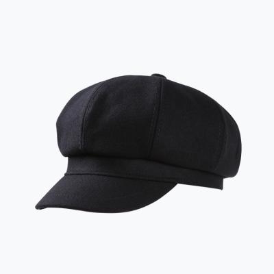 China Custom Picture Winter Women Fashion Hat Logo Lady Beret Hat for sale