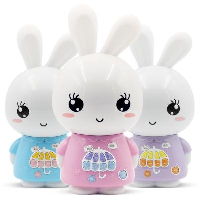 China Battery Operated Toy Hot Sell Rabbit Elves Tmall Early Education Intelligent Voice Dialogue So Cute Story Machine Learning Rabbit Machine For Kids for sale