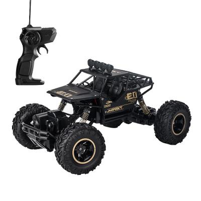 China Alloy 4wd 4wd, wireless remote control alloy off-road car charging high-speed climbing boy toy shatter-resistant for sale