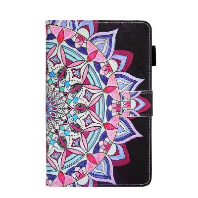 Κίνα Popular Newcomer Style TPU Colored Design Protection Flip Cover Protective Case For Amazon Hd 8(2020) προς πώληση