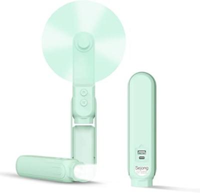 중국 With 2021 New Hot Selling Handheld Flashlight Fan With Charger Power Bank Torch Bright Led Light USB Rechargeable Mini Portable Electric Fan 판매용