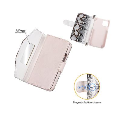 China Luxury Wallet Case in Vogue Multifunctional Wallet Card Holder Case Design Woman Mobile Phone Case for Iphone X 11 12 mini plus Promax pro for sale