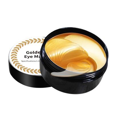 China Anti-Wrinkle Private Label Sleeping Anti Aging Face Nourishing 24K Gold Collagen Skin Care Eye Mask Under Eye Masks Skin Care for sale