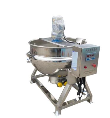 China Cooking Kettle Coated Steam Coated Kettle Bakery Kettle for sale