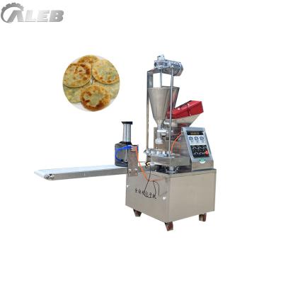 China Food processing units dough pie making machine with meat butter sutffing pupusa making machine automatic round square shape falafel momo patty for sale