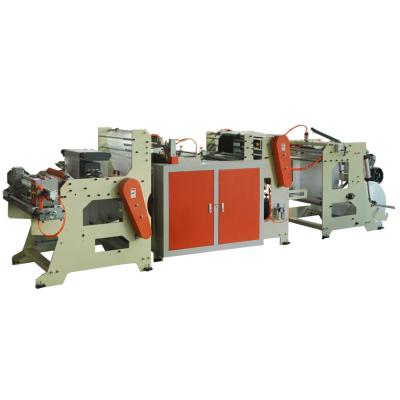 China Hotels Vegetable Bag Rolling High Speed ​​And High Efficiency One Line Bag Making Machine for sale