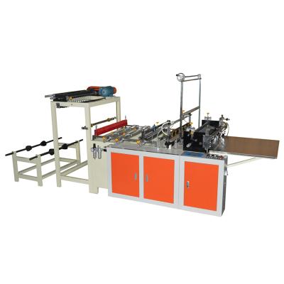 China Hotels Biodegradbale Hot Sealing And Cold Break HDPE LDPE Bottom Sealing Bag Making Machine for sale