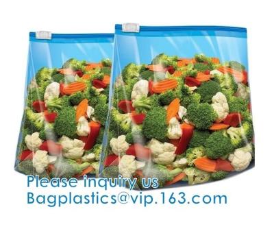 China Slider Zipper, Sorting, Organizing, Frosted Zip Bags, packing merchandise, Multipurpose Reusable for sale