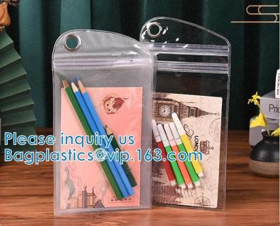 China Double Zipper Seal Phone Bags, Waterproof Case, Universal size, dirtproof, dustproof Smartphones package for sale