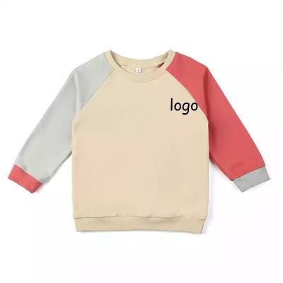 China Anti-Shrink Children Sweatshirt Custom Toddler Kids Crewneck Fleece Sweatshirt Baby Clothes for sale