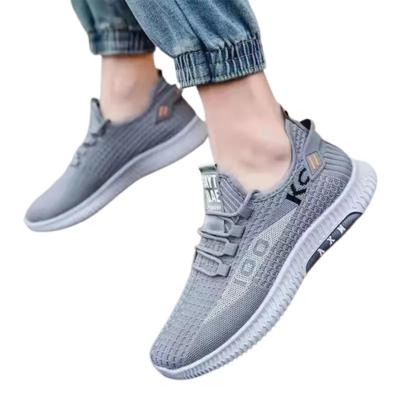 China Fashion Trend Air Cushion Antiskid Orthopedic Diabe Men'S Knitted Breathable Trendy Antiskid Casual Shoes Walking Shoe for sale