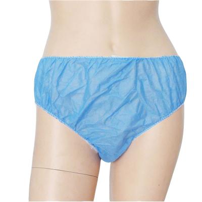 China Breathable non woven disposable underwear for massage disposable panties for sale