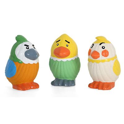 China Viable Cockatoo Family Pet Toy Clean Teath Water Clear Voice Floating Natural Latex for sale