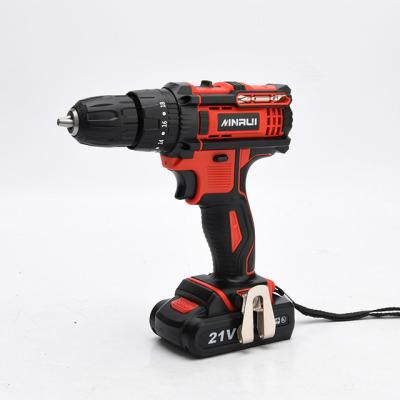 China 20V Electric Cordless Drill Machine Set Hand Tools Impact Hammer Drills 5000mah for sale