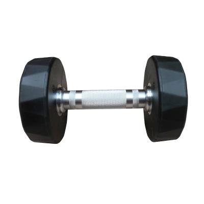 China Hot Selling Adjustable Urethane Dumbbell Exercise Blast 40 Kg Gym Equipment Dumbbell Set for sale