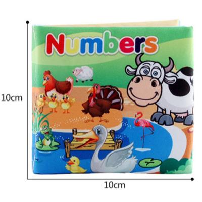 China STUFFED Wholesale Learning Cloth Book Sets Preschool Educational Baby Cloth Book with Ring Paper for sale