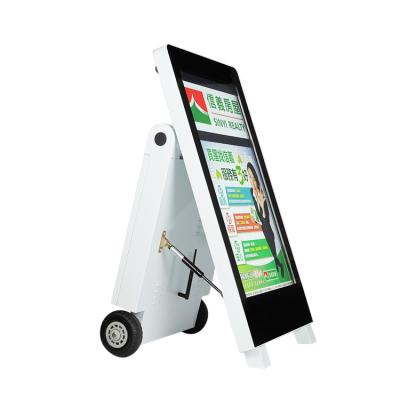 China Outdoor Multi Scope Mobile Battery Power Digital Signage for sale