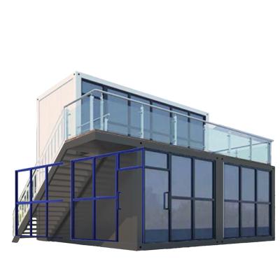 China Factory direct price modular house prefab house two storey prefabricated homes philippines zu verkaufen