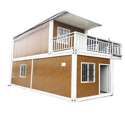 Chine Customized tiny prefabricated container house for hotels with factory sale price à vendre