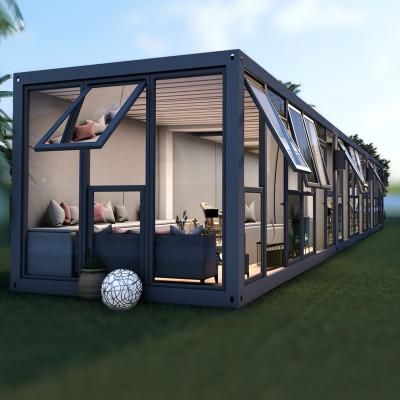 Chine Prefab home 20ft prefab shipping tiny houses Container House Movable Prefabricated House à vendre