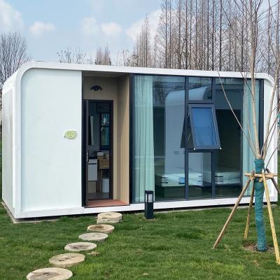 China New Design Tiny House Prefab Homes Office Apartment Apple Cabin Modular Container house zu verkaufen